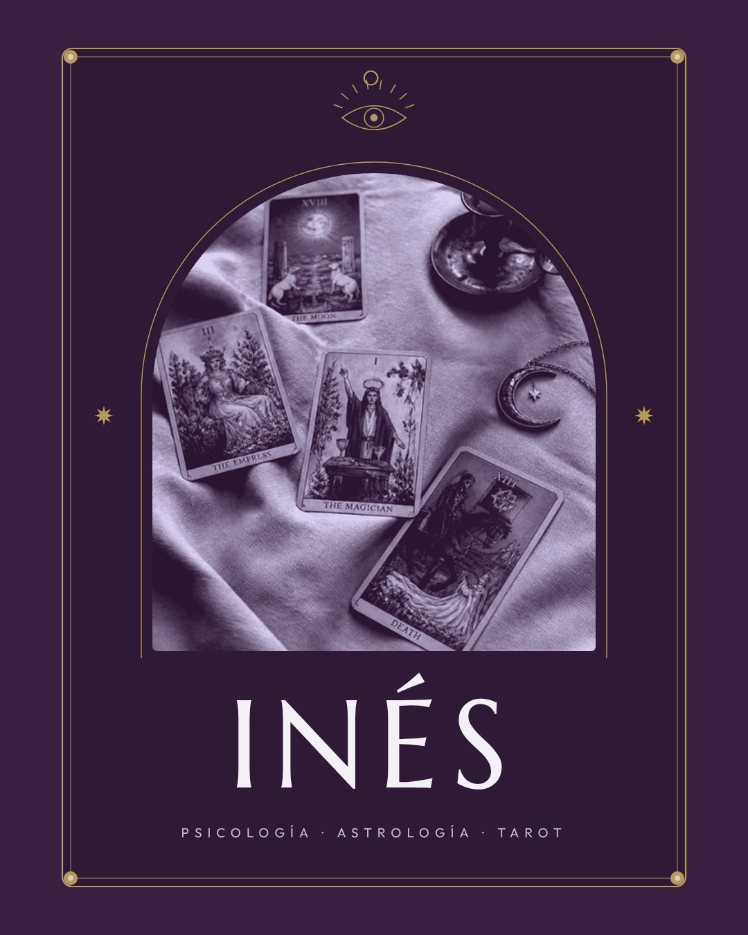 Inés, placa principal
