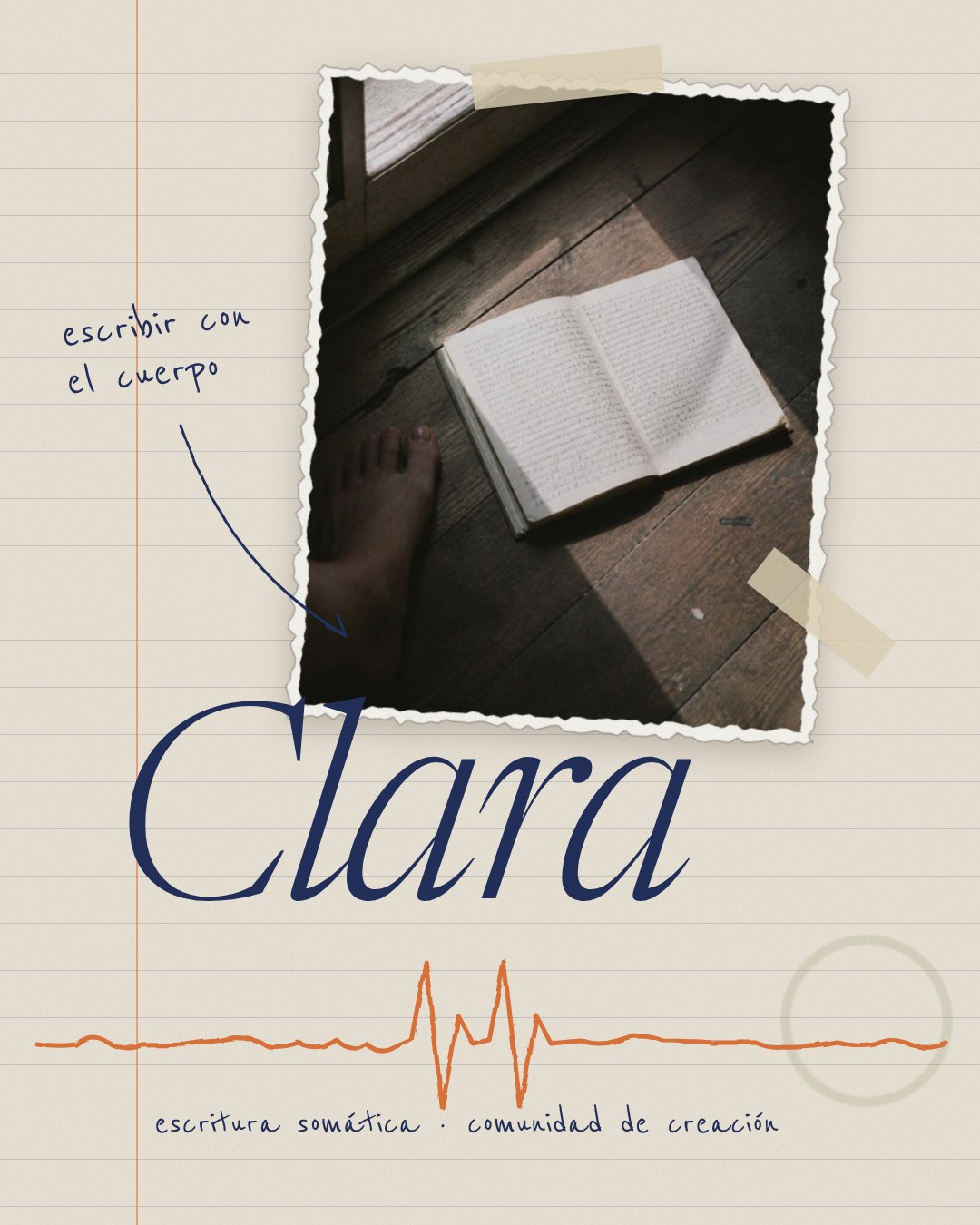 Clara, placa principal