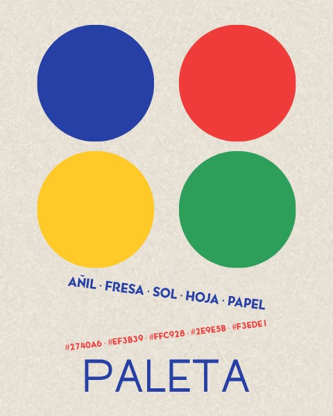Ruido, paleta