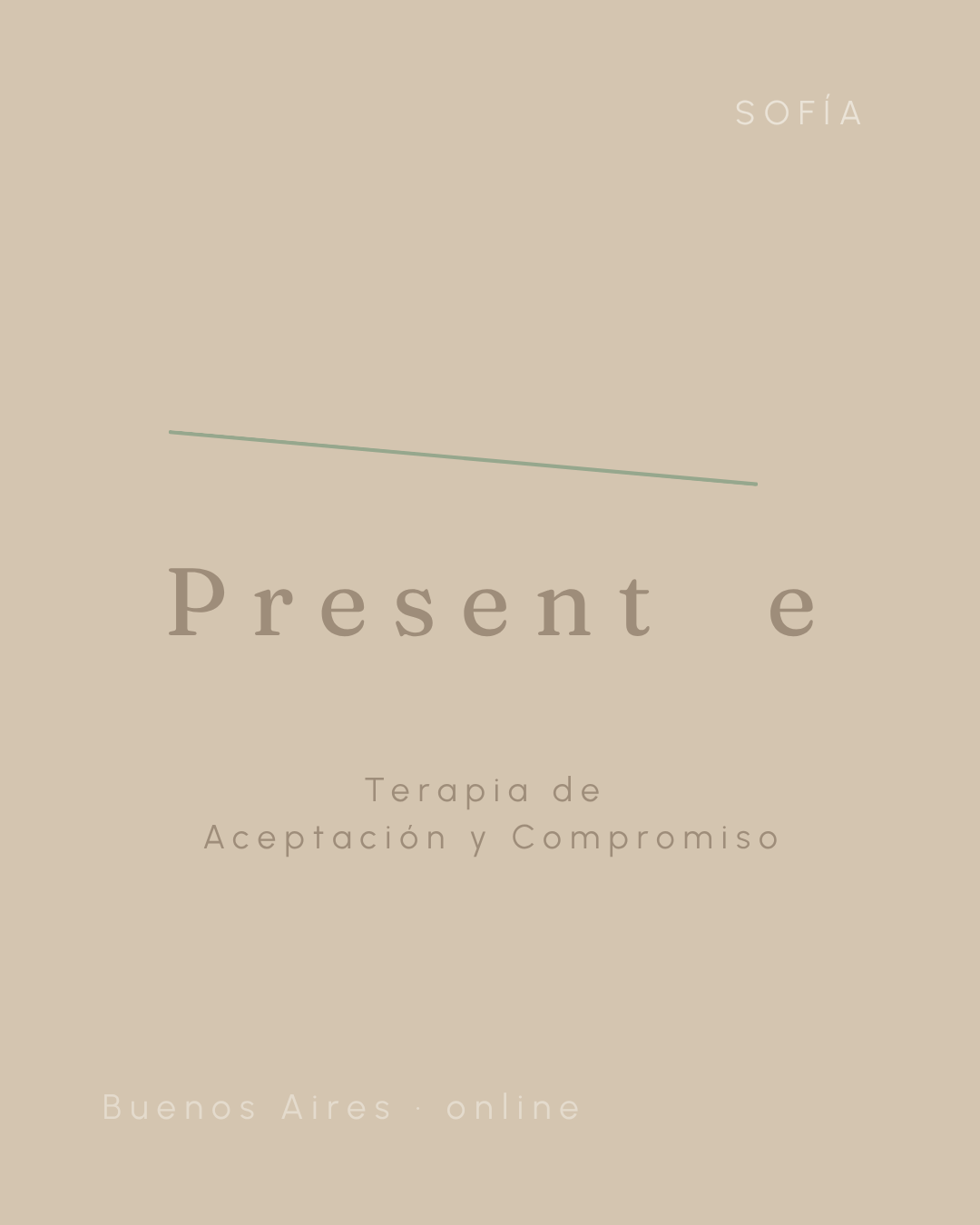 Sofía — Present·e